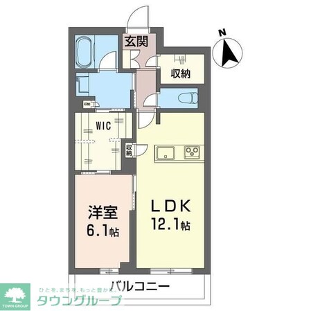ヴィオラ・ボヌールの物件間取画像